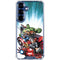 Marvel Avengers Team Galaxy S25 Clear Case